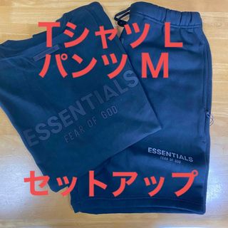 フィアオブゴッド(FEAR OF GOD)の新品 セットアップ割 FOG ESSENTIALS M Tシャツ ハーフパンツ(Tシャツ/カットソー(半袖/袖なし))