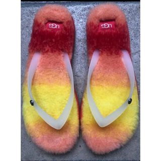 アグ(UGG)の新品　UGG FLUFFIE Ⅱ RAINBOW フラッフィーⅡ レインボー(ビーチサンダル)