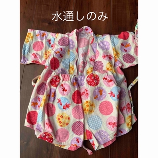 ニシマツヤ(西松屋)の子供服　ベビー服　甚平　サイズ80(甚平/浴衣)