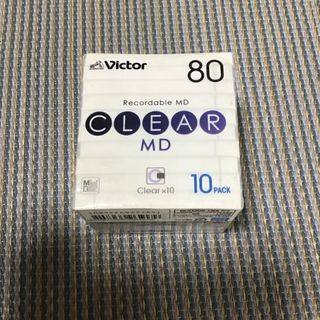 ビクター(Victor)のVictor クリアーMD 80分10枚入り　新品(その他)