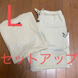 新品 セットアップ割 FOG ESSENTIALS L Tシャツ ハーフパンツ