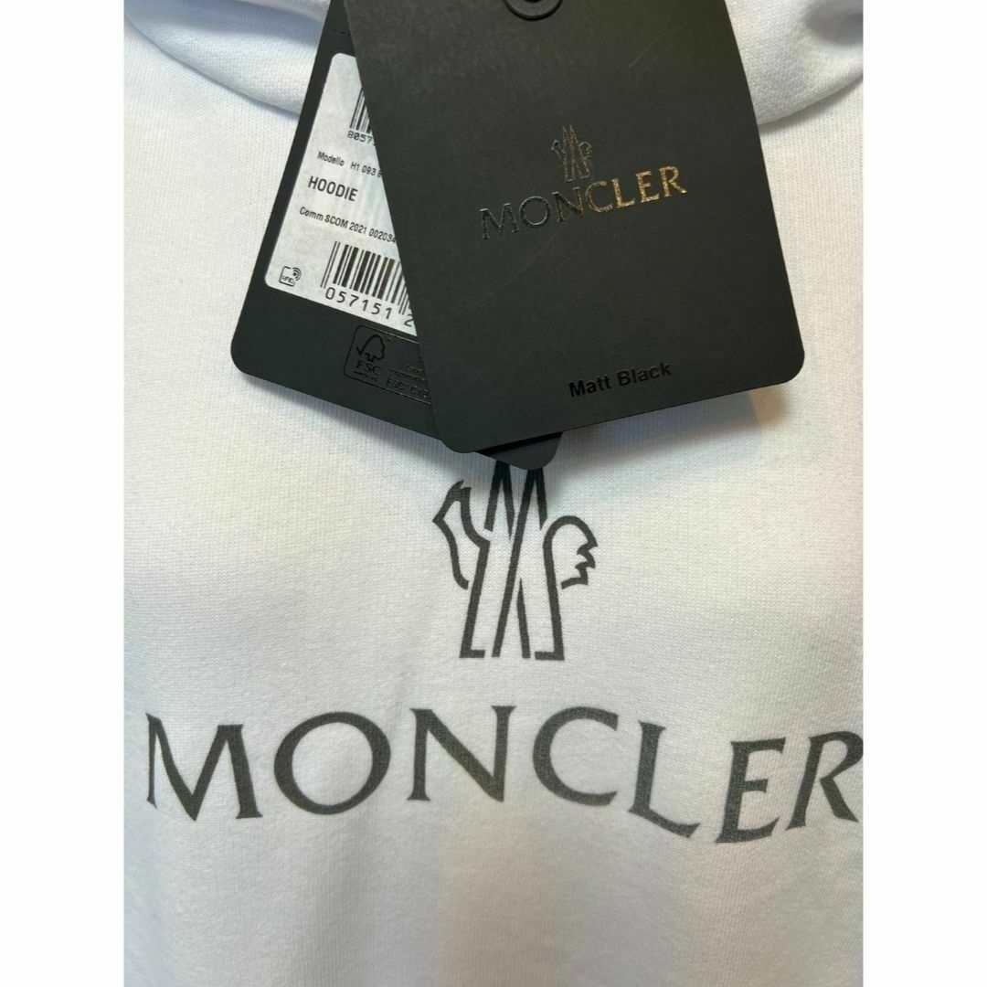 MONCLER - ☆未使用・本物保証☆MONCLER Same But パーカー L 白色の