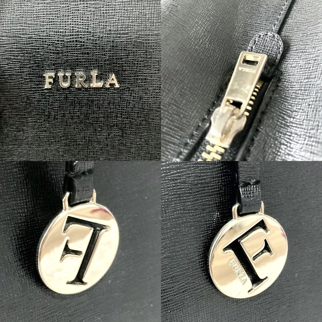 高評価の贈り物 黒 トートバッグ L テッサ 美品✨フルラ サフィアーノ