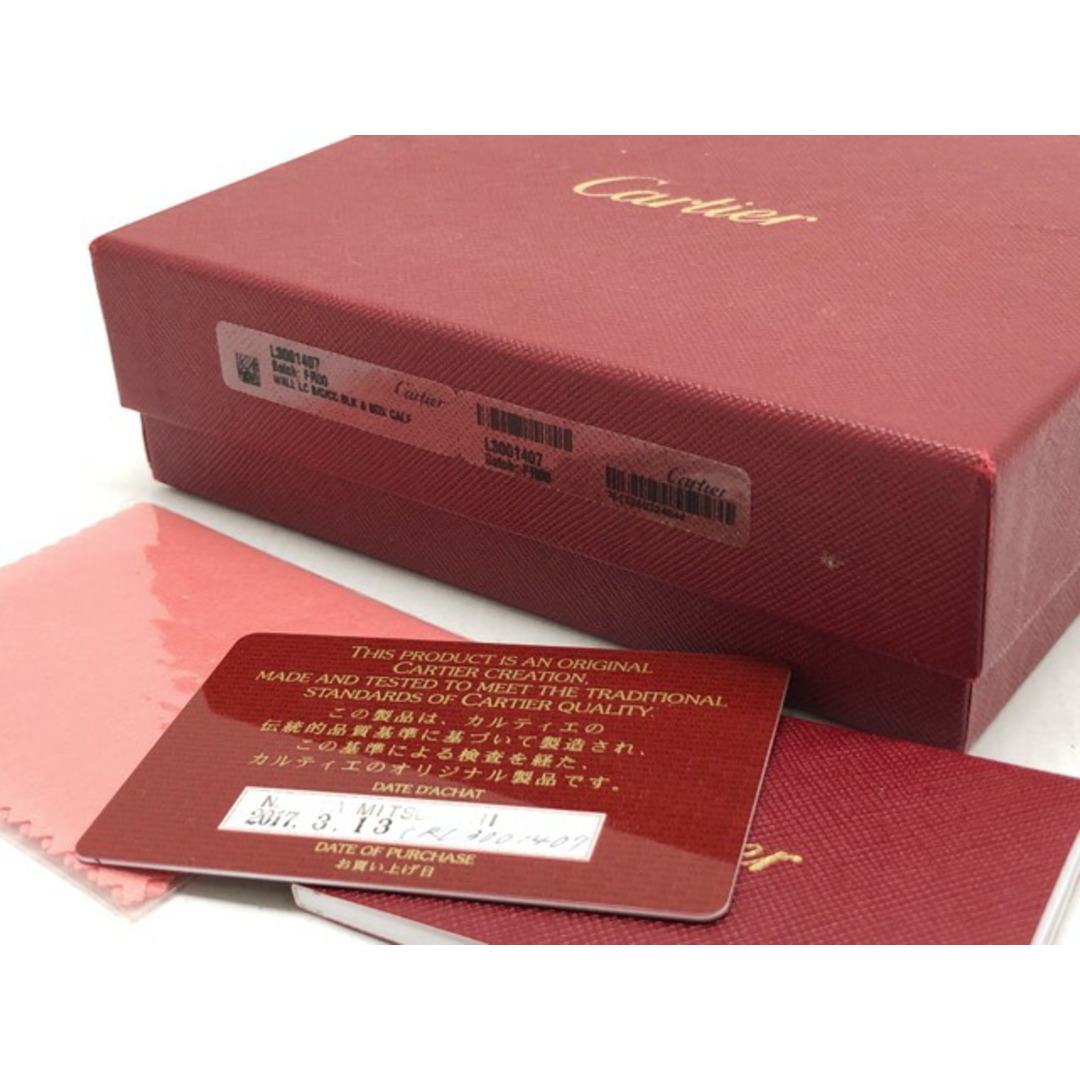 Cartier(カルティエ) ルイ カルティエ ワレット 二つ折り財布 / L3001407 【007】