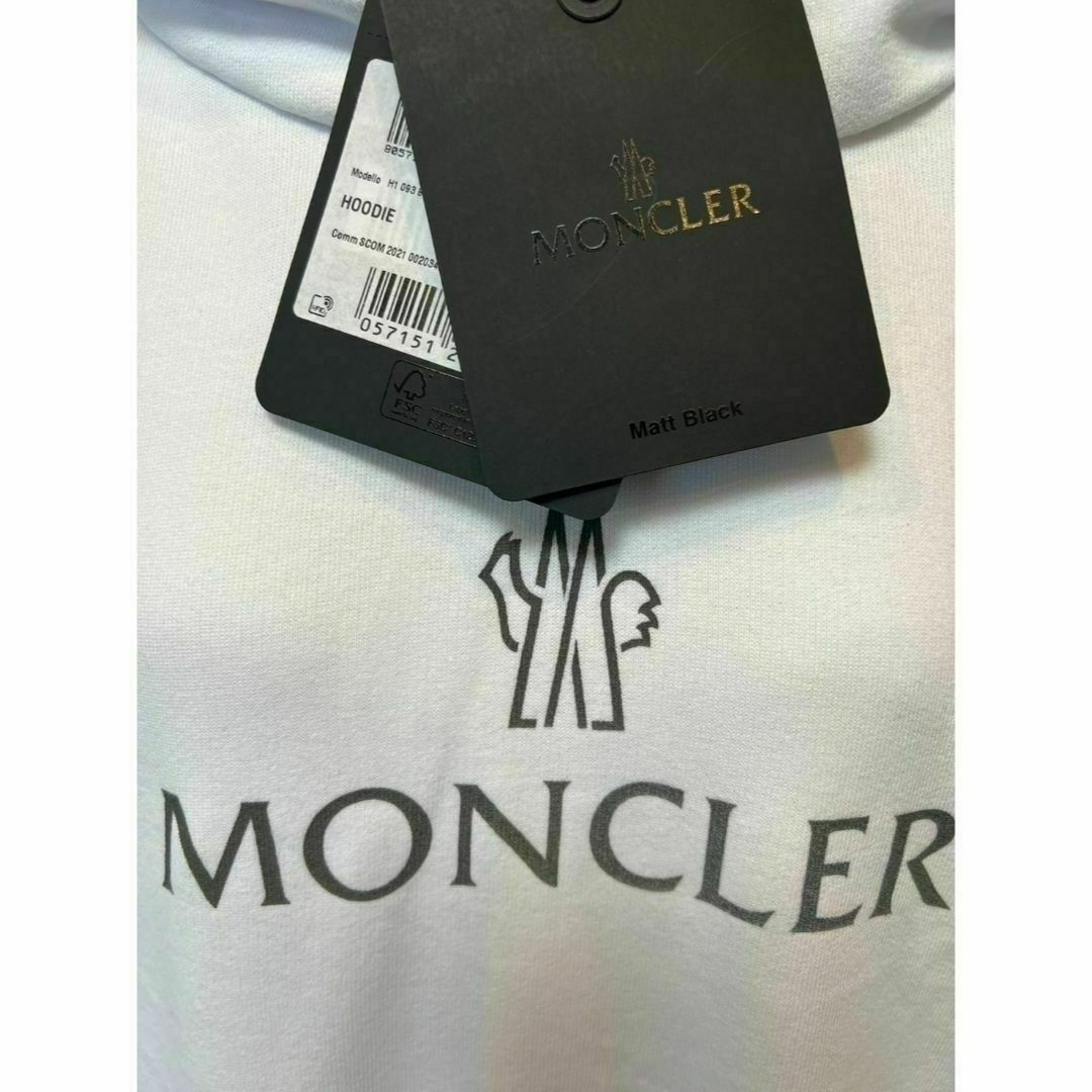 MONCLER - ☆未使用・本物保証☆MONCLER Same But パーカー S 白色の