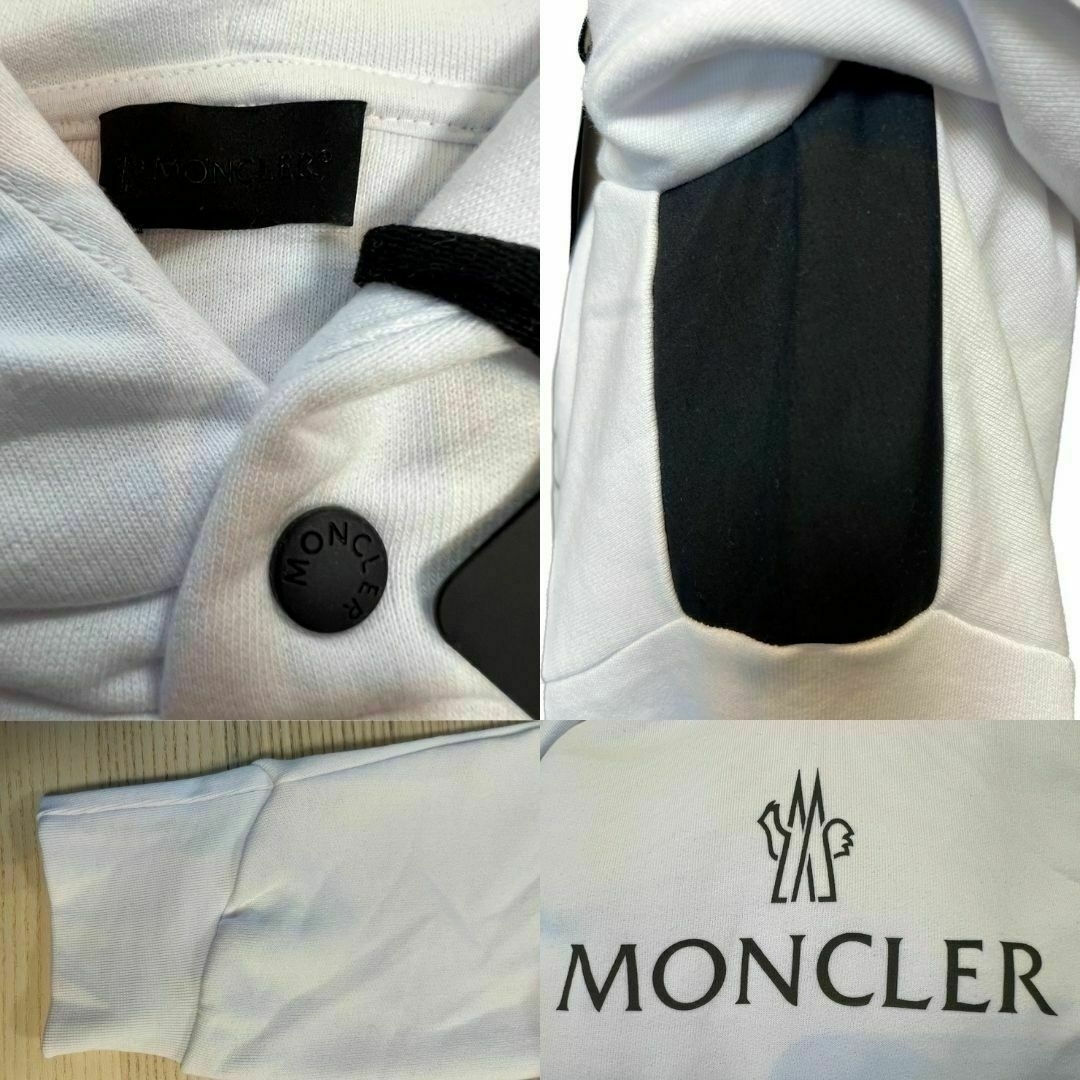 ☆未使用・本物保証☆MONCLER Same But パーカー S　白色