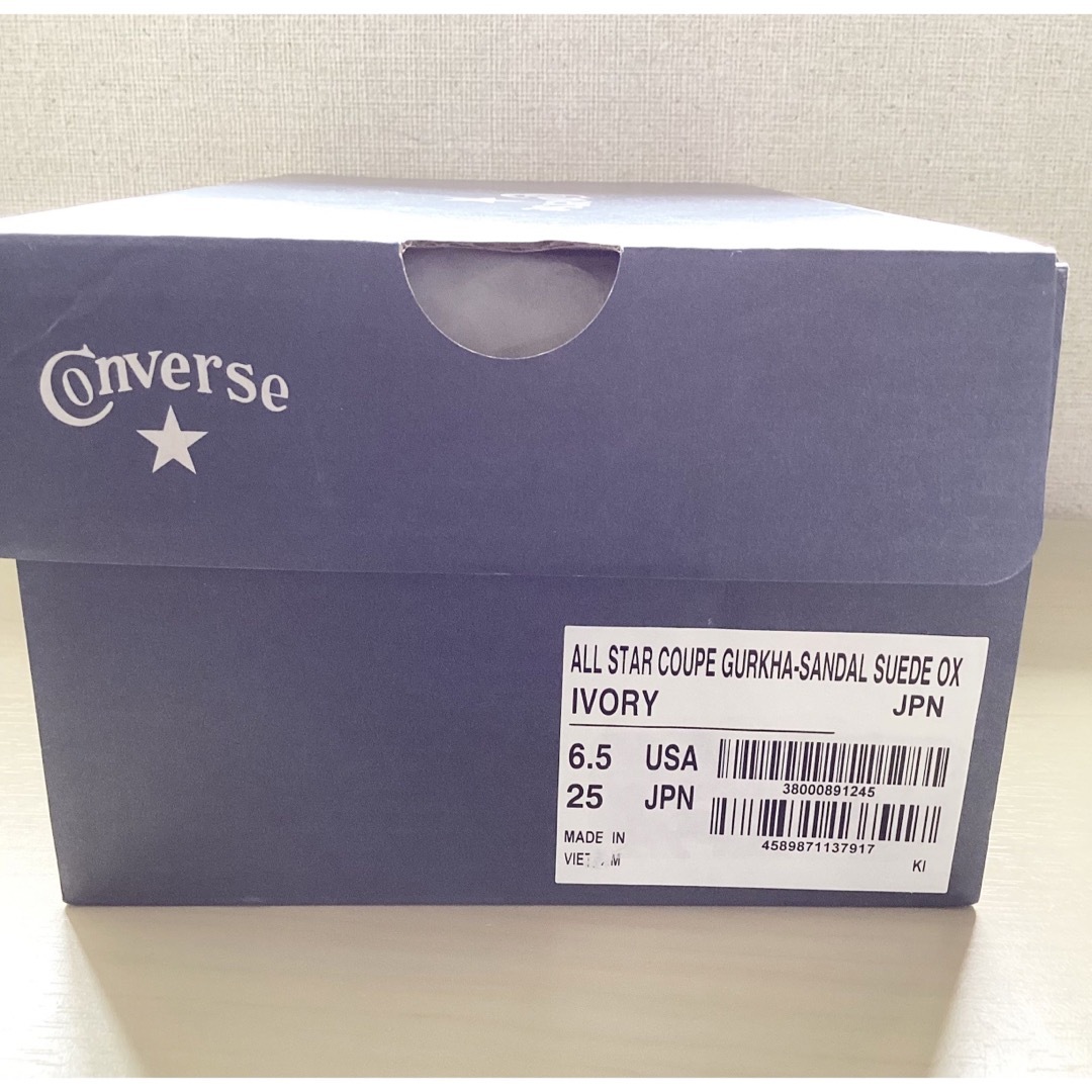 CONVERSE(コンバース)のコンバース オールスター クップ グルカサンダル スエード ベージュ メンズの靴/シューズ(サンダル)の商品写真