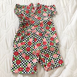 新品未使用　女の子　甚平　浴衣(甚平/浴衣)