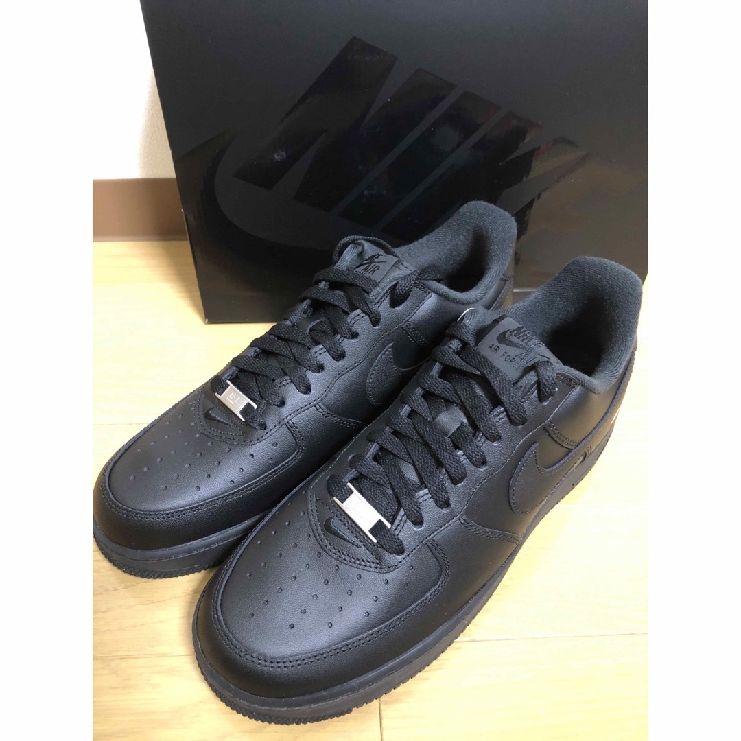 【新品】Supreme® Nike® Air Force 1 Low BLACK 1