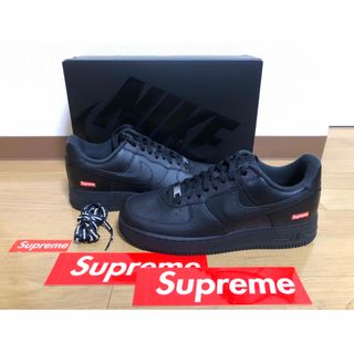 Supreme × Nike Air Force 1 Low "Black"