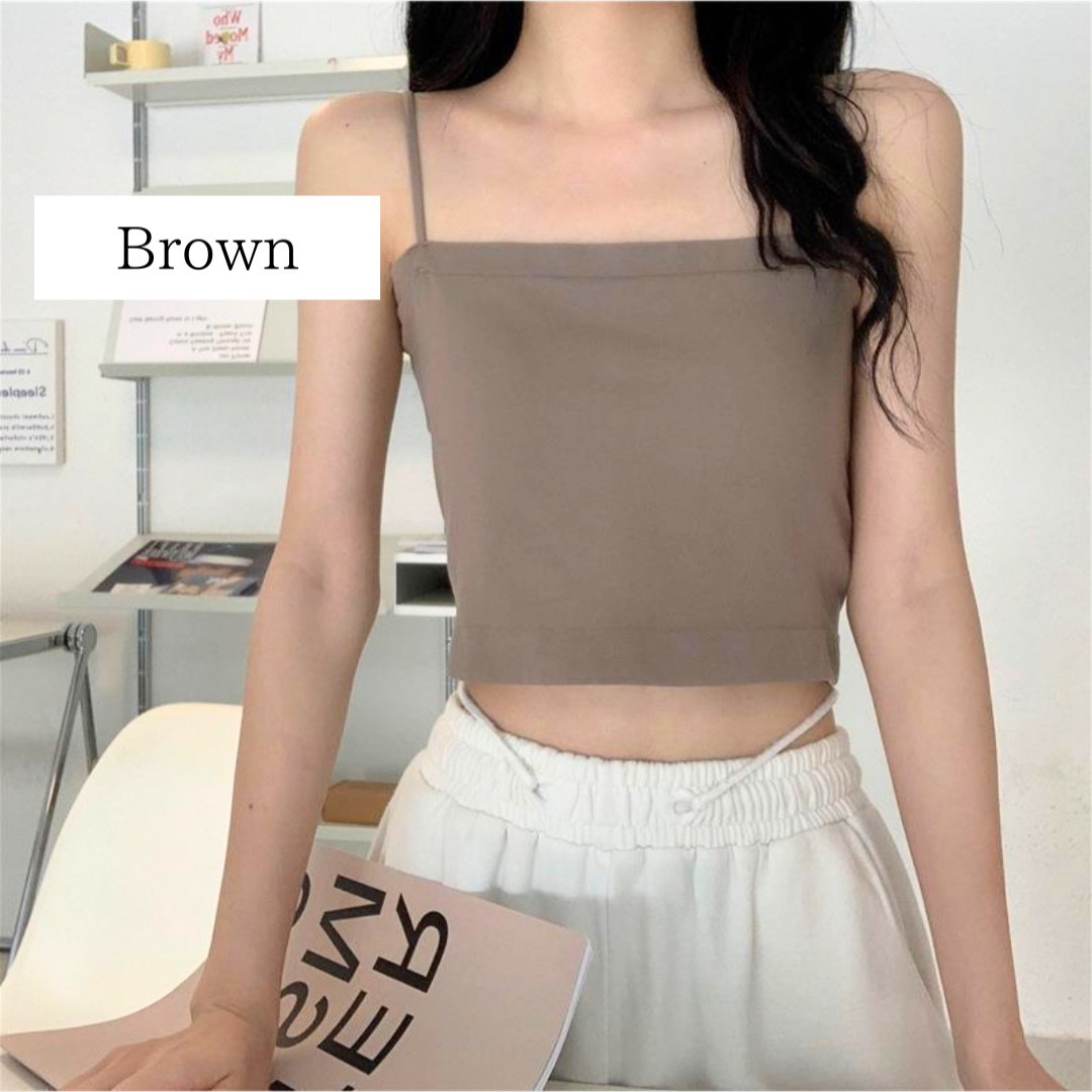 yo BIOTOP Square bra top キャミソール ブラトップ - キャミソール