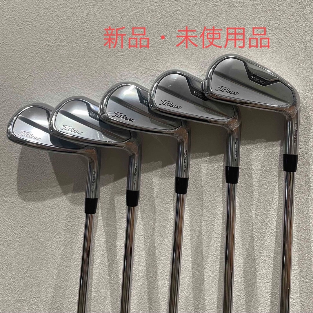 Titleist   新品・未使用タイトリストTアイアン5本セット