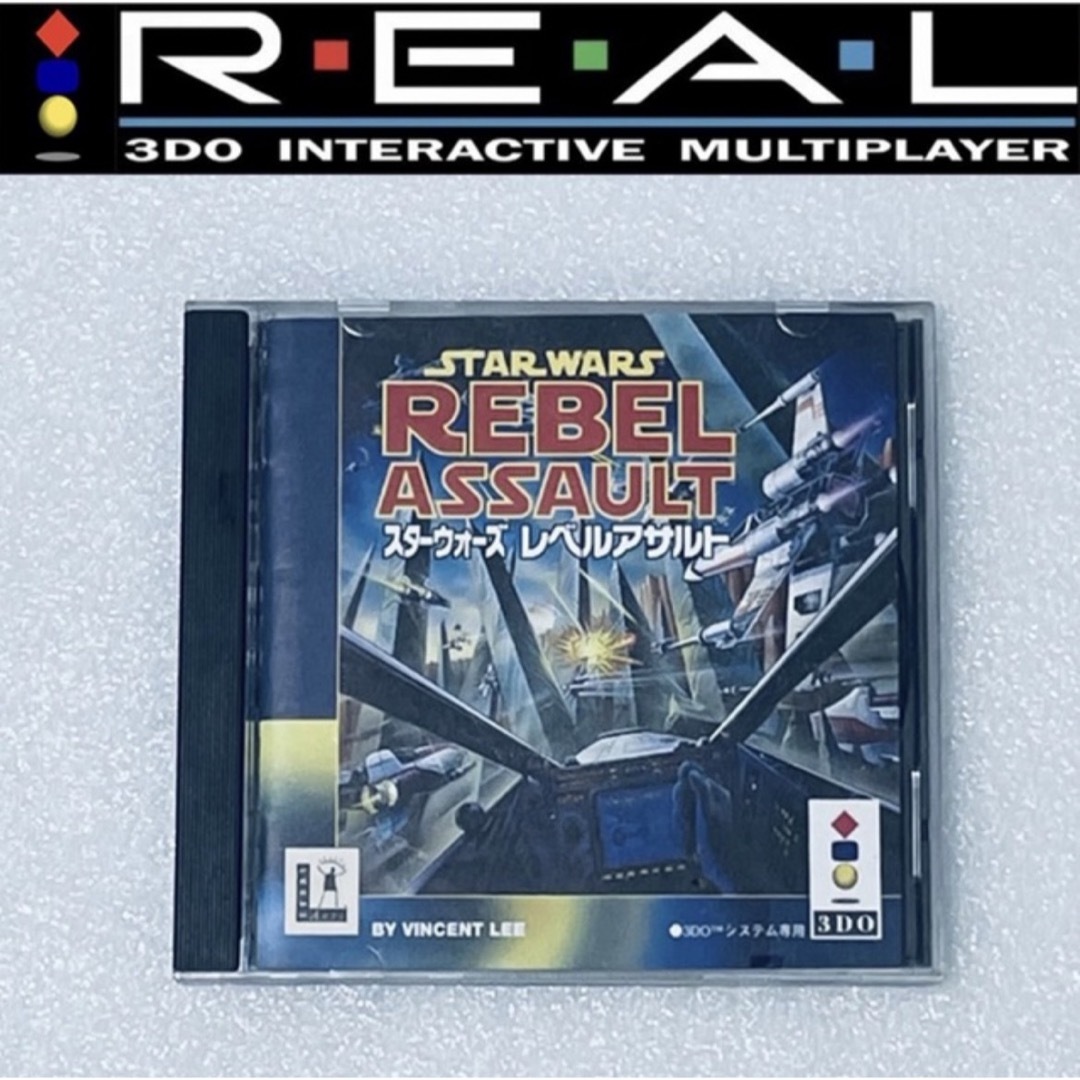 STAR WARS REBEL ASSAULT / スターウォーズ [3DO] エンタメ/ホビーのゲームソフト/ゲーム機本体(家庭用ゲームソフト)の商品写真