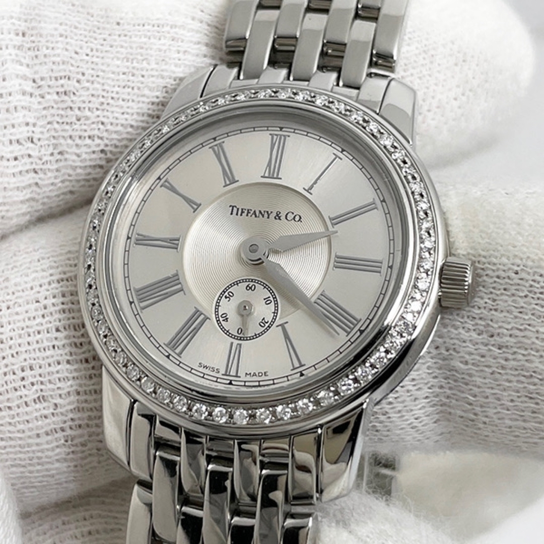 Tiffany & Co.(ティファニー)のティファニー TIFFANY&Co. マークラウンド SS クオーツ レディース レディースのファッション小物(腕時計)の商品写真
