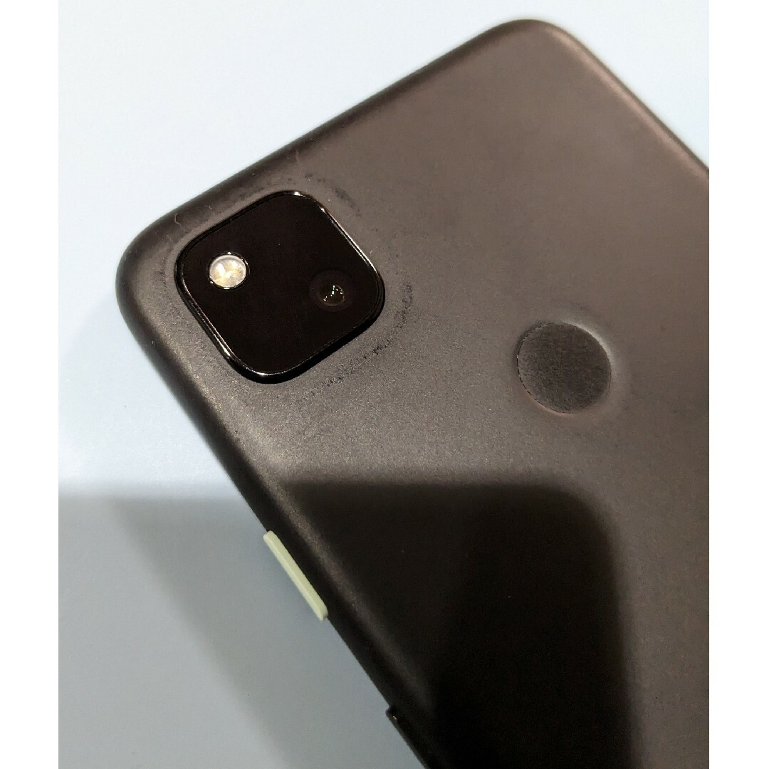 値下げ☆Google Pixel 4a 128GBジャストブラックSIMフリー☆の通販 by