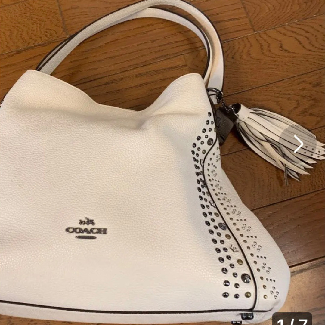 COACH(コーチ)のコーチ ホワイト バッグ レディースのバッグ(ハンドバッグ)の商品写真