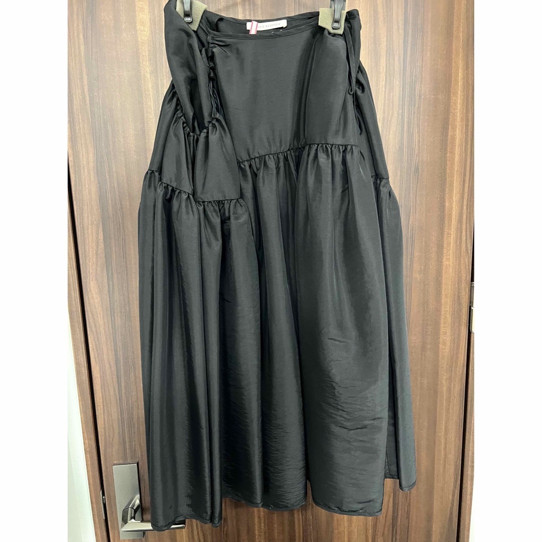 CECILIE BAHNSEN(セシリーバンセン)のCecilia bahnsen セシリーバンセン　Lilly スカート 黒 レディースのスカート(ロングスカート)の商品写真