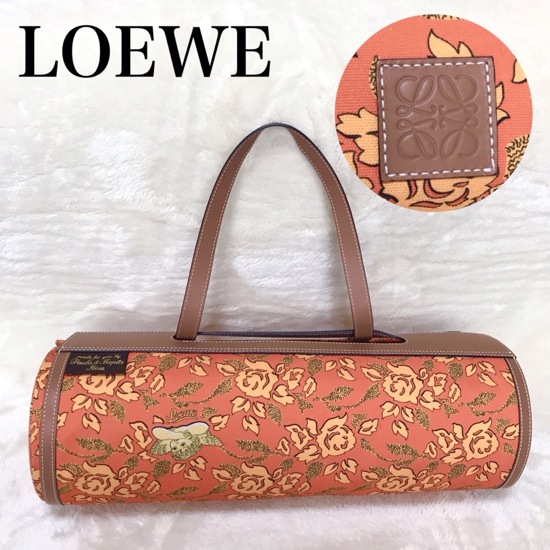 未使用品 LOEWE パウラズイビザ アナグラム ビーチマット エンジェル