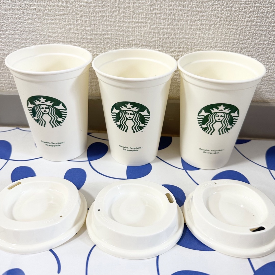 Starbucks(スターバックス)の（未使用）スターバックス リユーザブルカップ コストコ インテリア/住まい/日用品のキッチン/食器(グラス/カップ)の商品写真