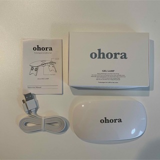 オホーラ(ohora)の新品未使用 ohora オホーラ ジェルランプ(ネイル用品)