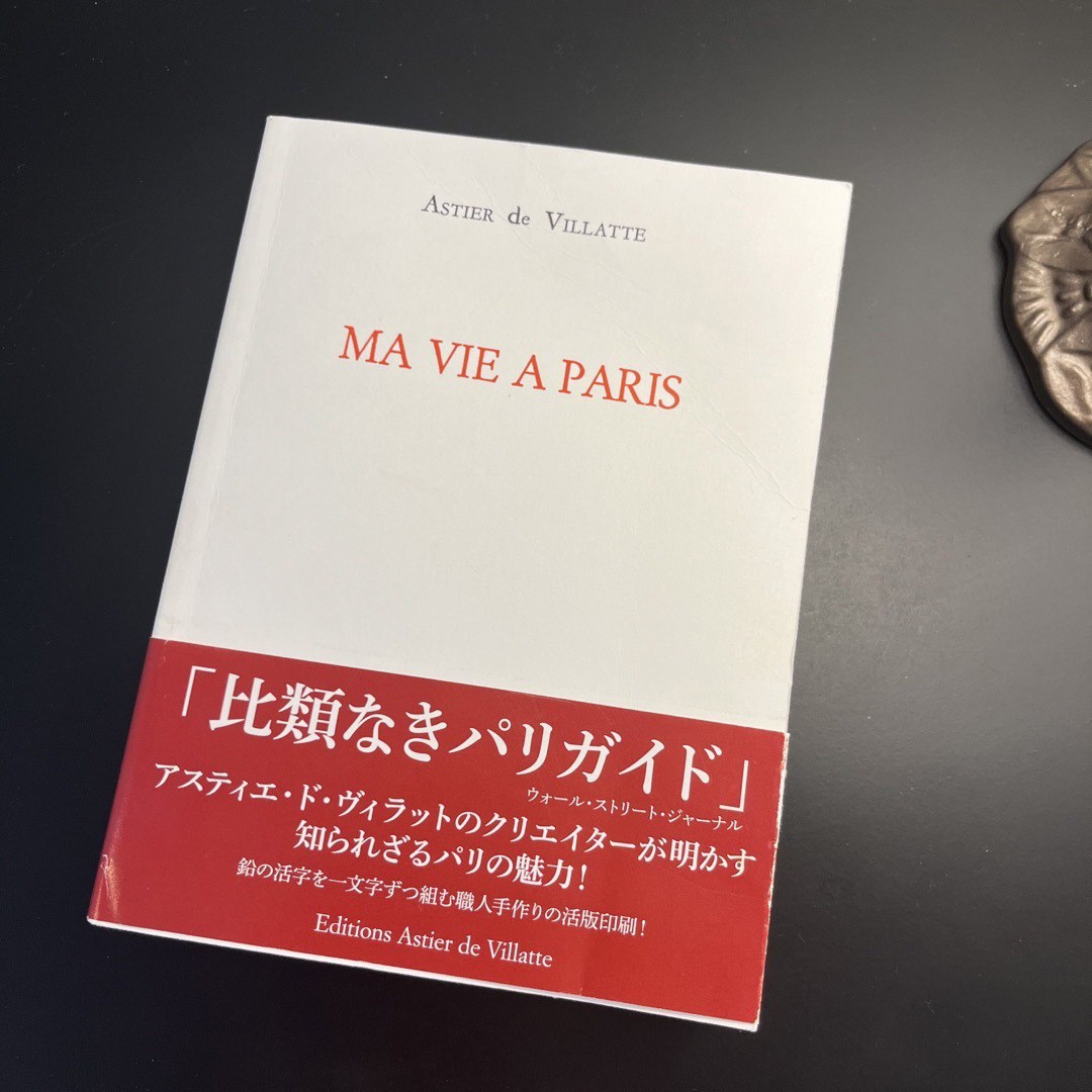 ASTIER de VILLATTE(アスティエドヴィラット)のMA VIE A PARIS 私のパリ生活　　アスティエ　ド　ヴィラッド エンタメ/ホビーの本(地図/旅行ガイド)の商品写真