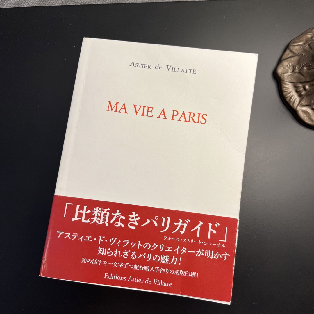 ASTIER de VILLATTE(アスティエドヴィラット)のMA VIE A PARIS 私のパリ生活　　アスティエ　ド　ヴィラッド エンタメ/ホビーの本(地図/旅行ガイド)の商品写真