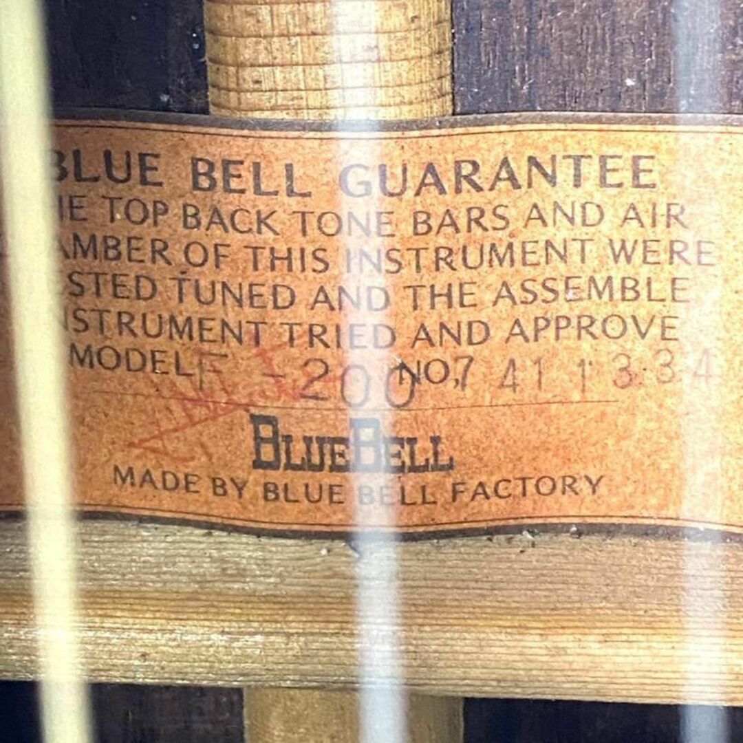 まとめ買い】 BLUEBELL F-200 アコースティックギター ブルーベル
