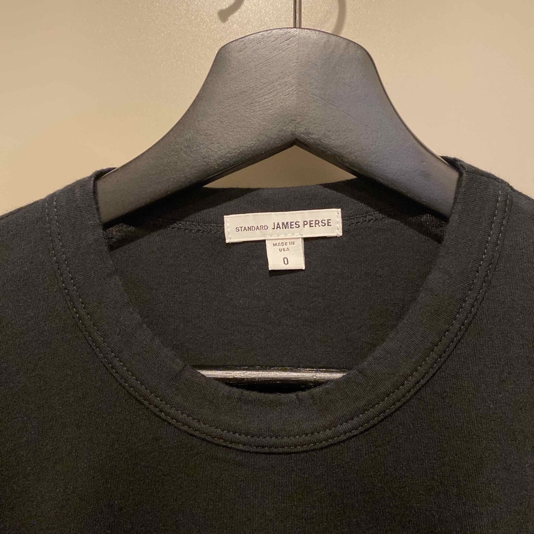 極美品】JAMES PERSE クルーネック長袖Tシャツ 0 | irai.co.id