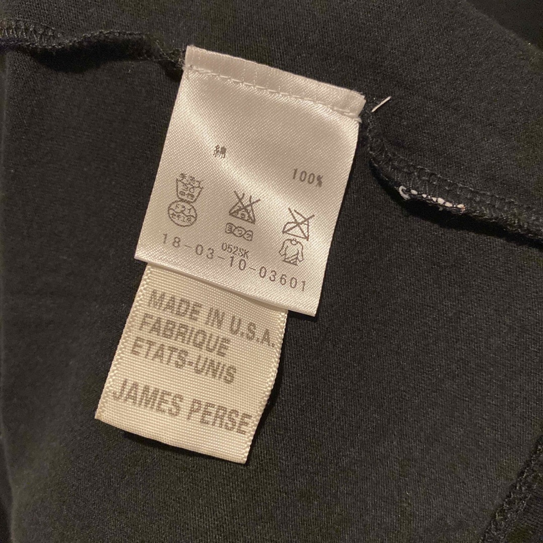 極美品】JAMES PERSE クルーネック長袖Tシャツ 0 | irai.co.id