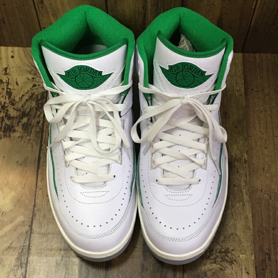 NIKE(ナイキ)のNIKE AIR JORDAN 2 RETRO "LUCKY GREEN" DR884-103" ナイキ エア ジョーダン 2 レトロ "ラッキーグリーン"【中古】【004】 メンズの靴/シューズ(スニーカー)の商品写真