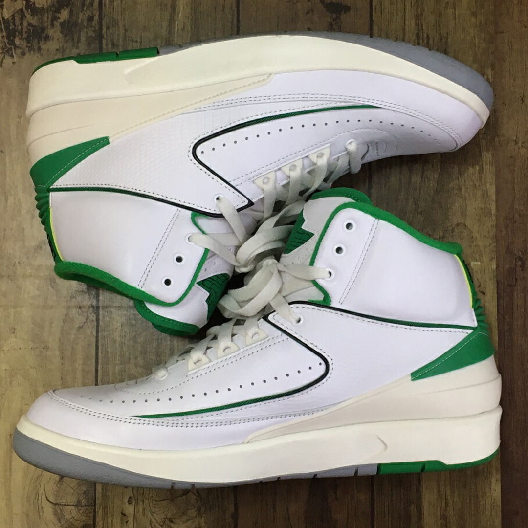 NIKE(ナイキ)のNIKE AIR JORDAN 2 RETRO "LUCKY GREEN" DR884-103" ナイキ エア ジョーダン 2 レトロ "ラッキーグリーン"【中古】【004】 メンズの靴/シューズ(スニーカー)の商品写真