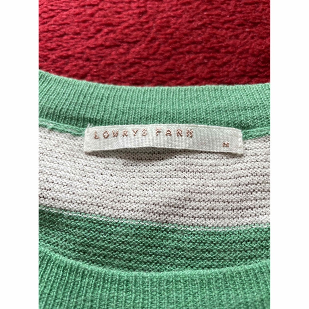 LOWRYS FARM(ローリーズファーム)のLOWRYSFARM ボーダーカットソー メンズのトップス(Tシャツ/カットソー(半袖/袖なし))の商品写真