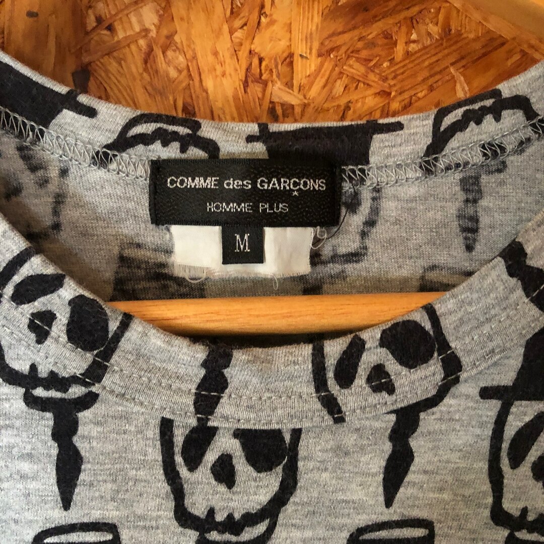 COMME des GARCONS(コムデギャルソン)のコムデギャルソン　スカル　Tシャツ メンズのトップス(Tシャツ/カットソー(半袖/袖なし))の商品写真
