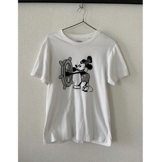 ユニクロ(UNIQLO)のUNIQLO ミッキーTシャツ(Tシャツ/カットソー(半袖/袖なし))