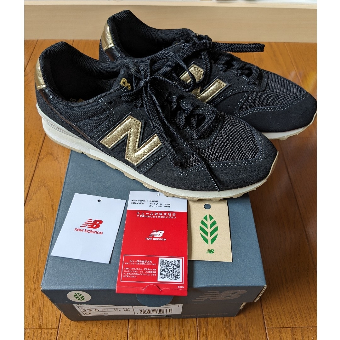 New Balance - 【美品】ニューバランス996 23.5cm ブラックの通販 by ...