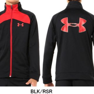 アンダーアーマー(UNDER ARMOUR)のアンダーアーマー ジャージ YXL ブラック ボーイズ ジャケット パンツ 上下(ジャケット/上着)