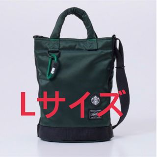 スターバックス(Starbucks)のPORTER コーヒービーンシェイプ ドラムバッグ 2個セット(ドラムバッグ)