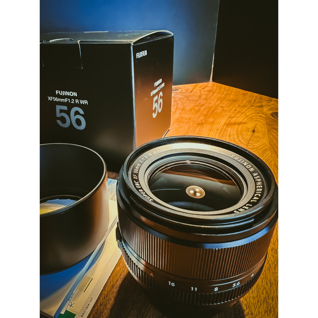 富士フイルム(フジフイルム)の■保証残り超美品　FUJIFILM XF56mm f1.2R WR ■ スマホ/家電/カメラのカメラ(レンズ(単焦点))の商品写真