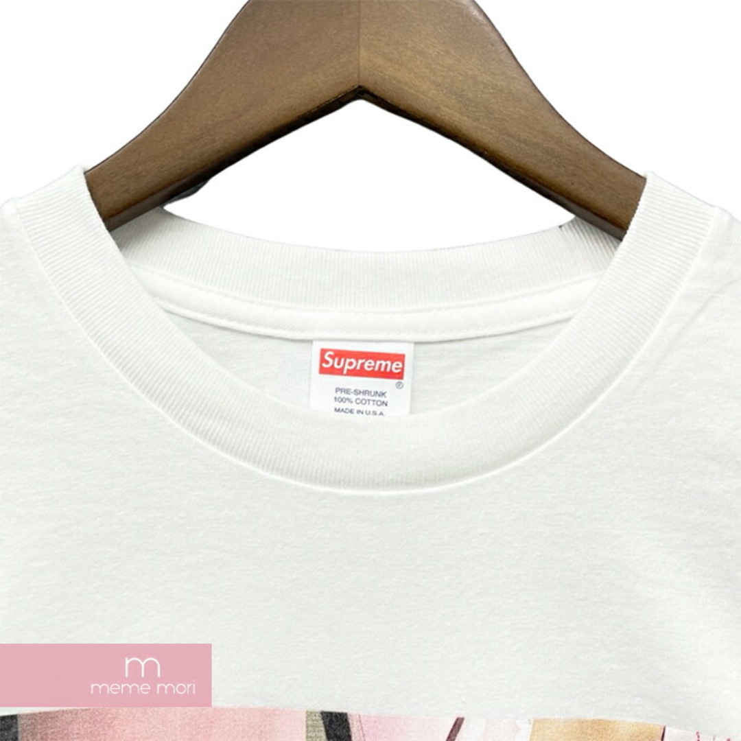 Supreme 2022SS Model Tee シュプリーム モデルTシャツ 半袖カットソー プリント ホワイト サイズXL【230622】【新古品】【me04】 2