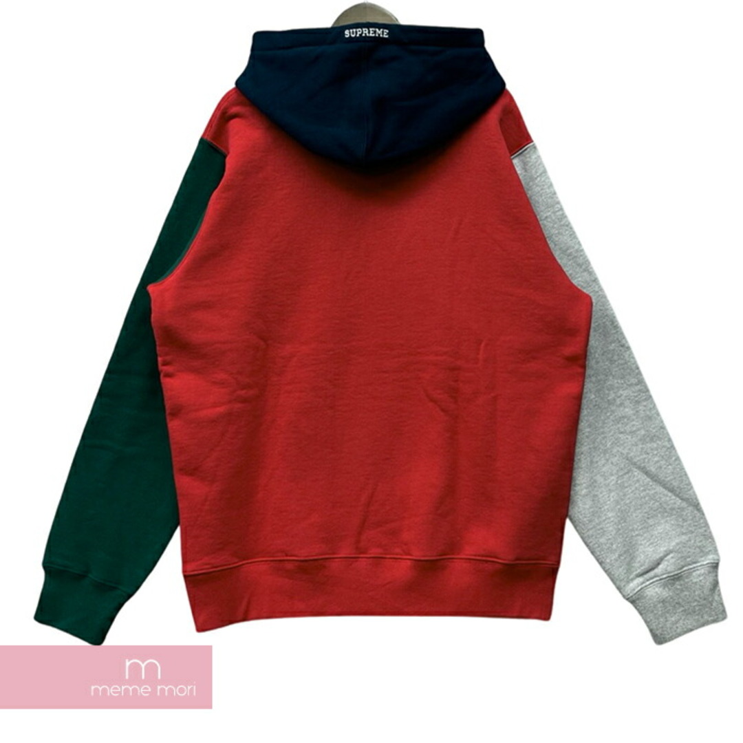 L supreme block hooded sweatshirt スウェット