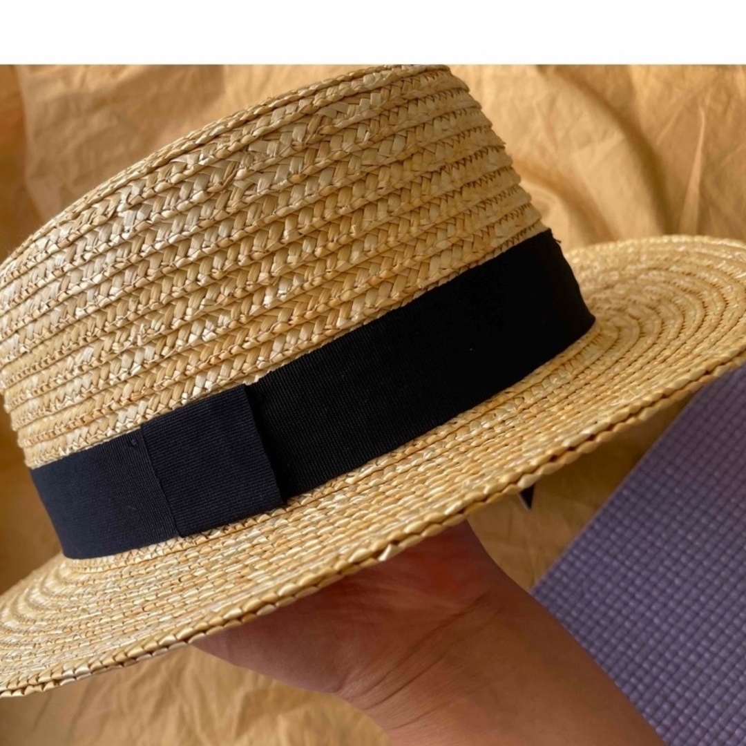 URBAN RESEARCH(アーバンリサーチ)のキッズ麦わら帽子　　52センチ キッズ/ベビー/マタニティのこども用ファッション小物(帽子)の商品写真