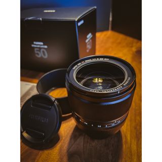 フジフイルム(富士フイルム)の■超美品　FUJIFILM XF50mm f1.0R WR フィルターおまけ■(レンズ(単焦点))