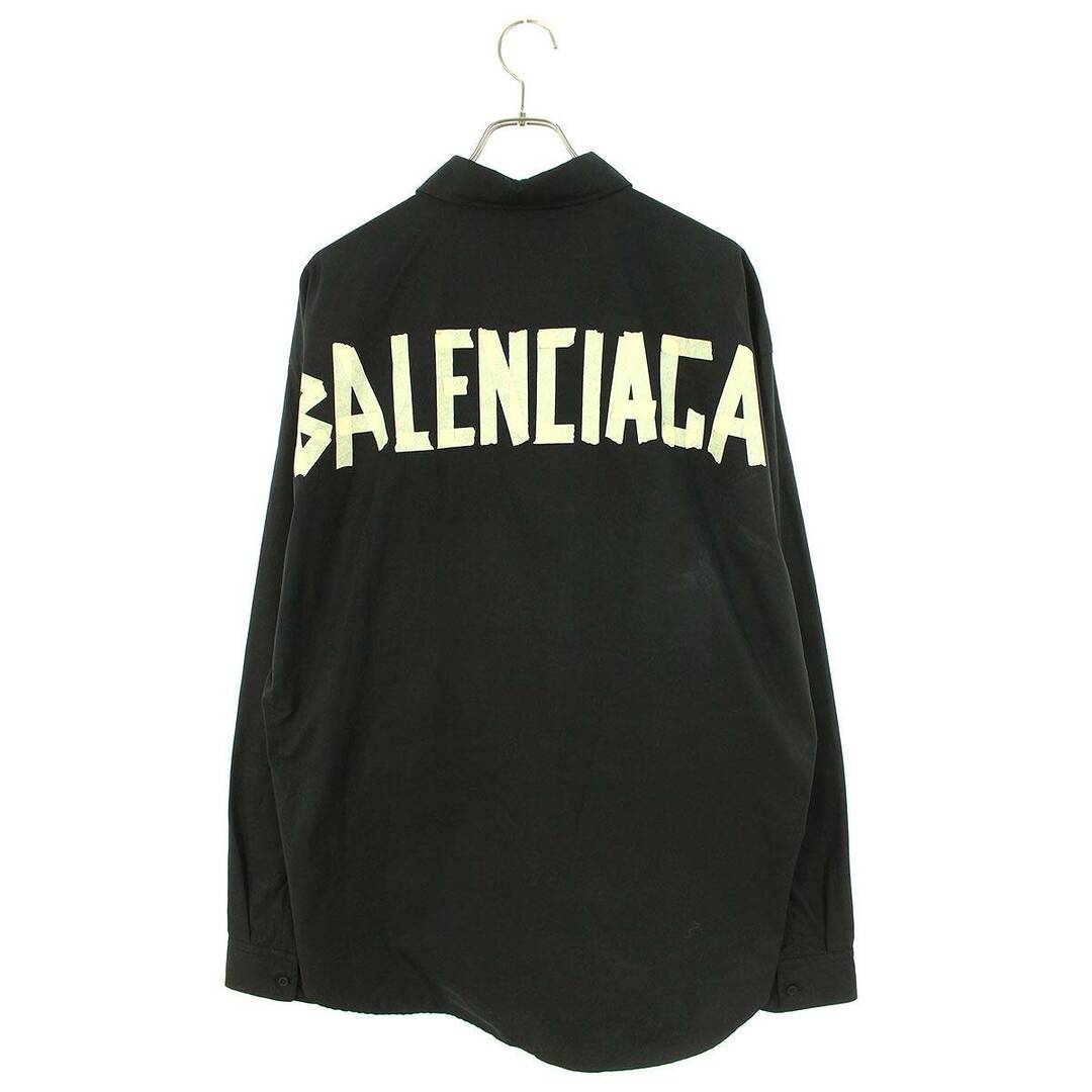 Balenciaga - バレンシアガ 738760 TNM60 テープロゴプリント長袖