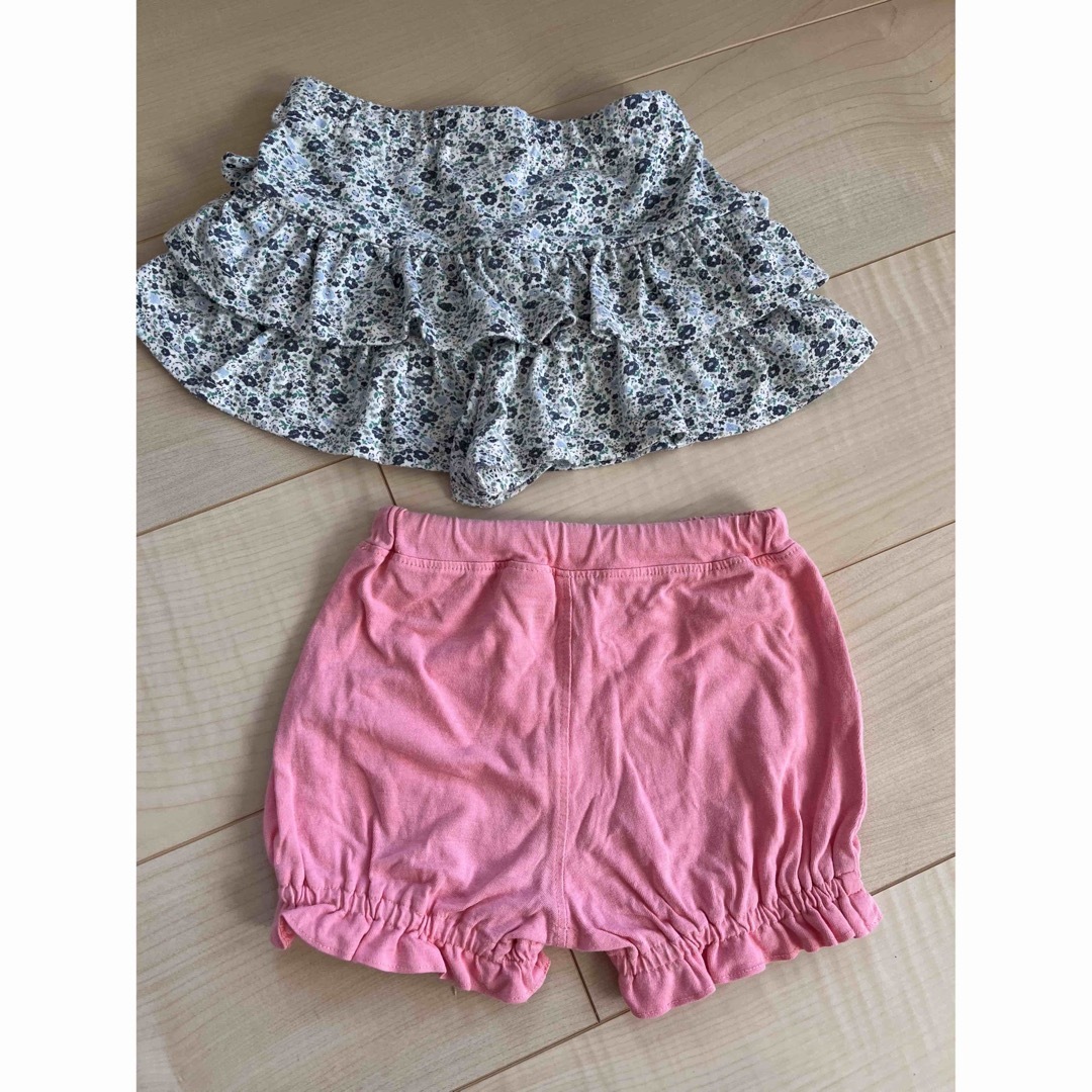 女の子 ショートパンツ キッズ/ベビー/マタニティのキッズ服女の子用(90cm~)(パンツ/スパッツ)の商品写真