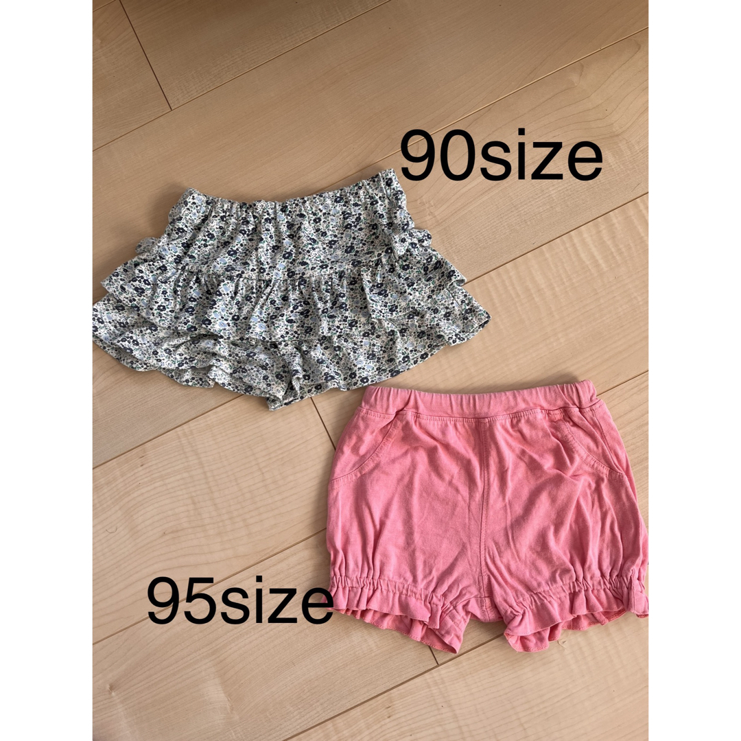 女の子 ショートパンツ キッズ/ベビー/マタニティのキッズ服女の子用(90cm~)(パンツ/スパッツ)の商品写真