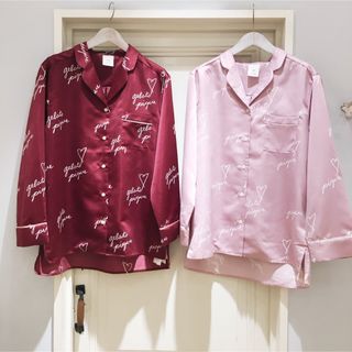 gelato pique - ジェラートピケ ジェラピケ ハートロゴサテン gelato pique - ジェラートピケ ジェラピケ ハートロゴサテン