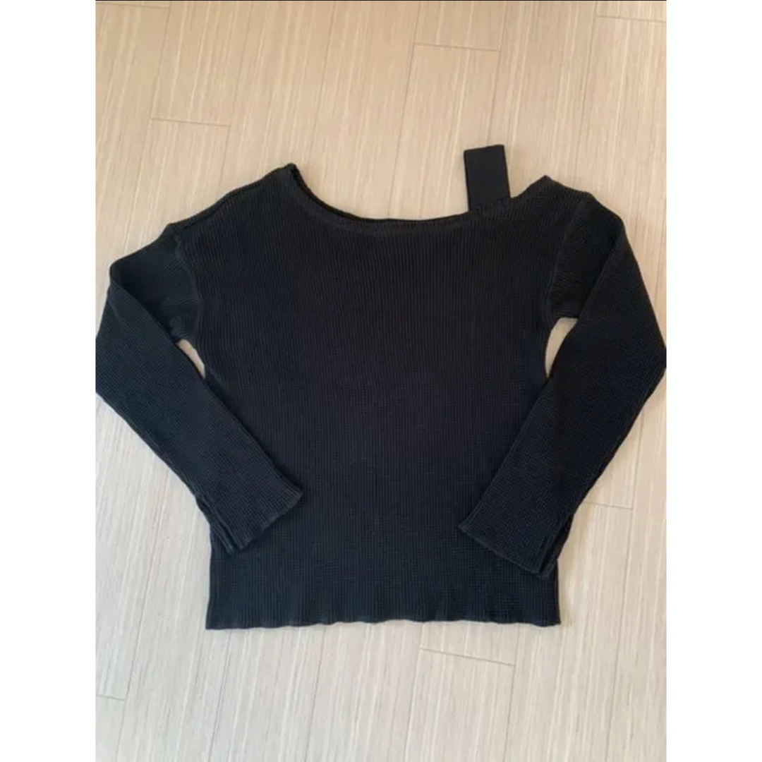 moussy(マウジー)のmoussy ONE SHOULDER THERMAL L/S トップス レディースのトップス(カットソー(長袖/七分))の商品写真