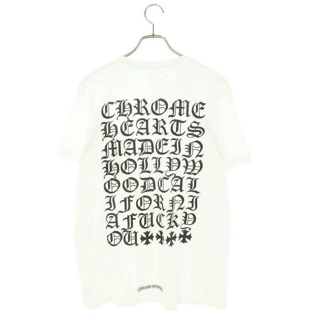 クロムハーツ CH T-SHRT/1 英字バックプリントTシャツ メンズ L