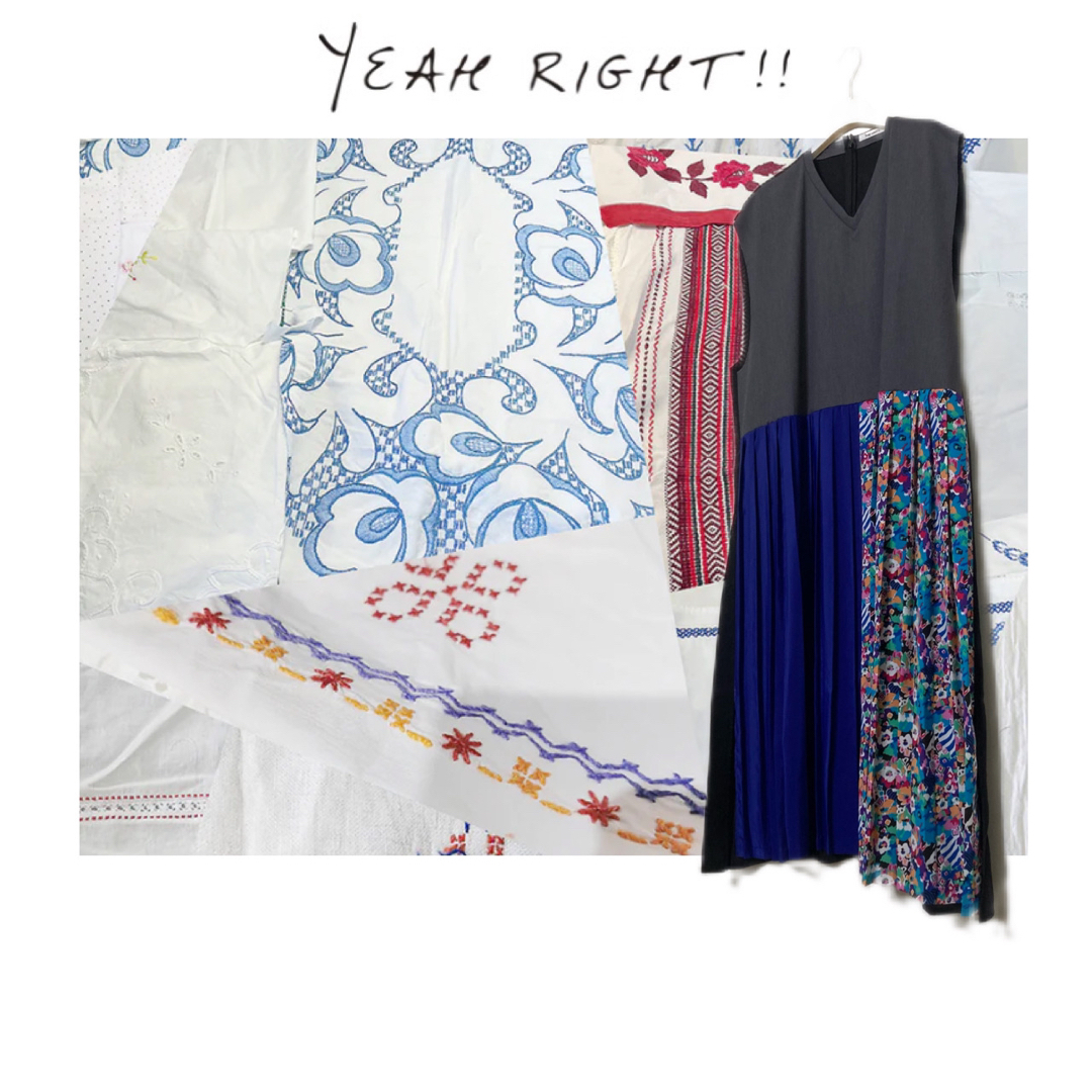 YEAH RIGHT! - YEAH RIGHT!! PLEATS OPの通販 by にゅーよーく's shop ...