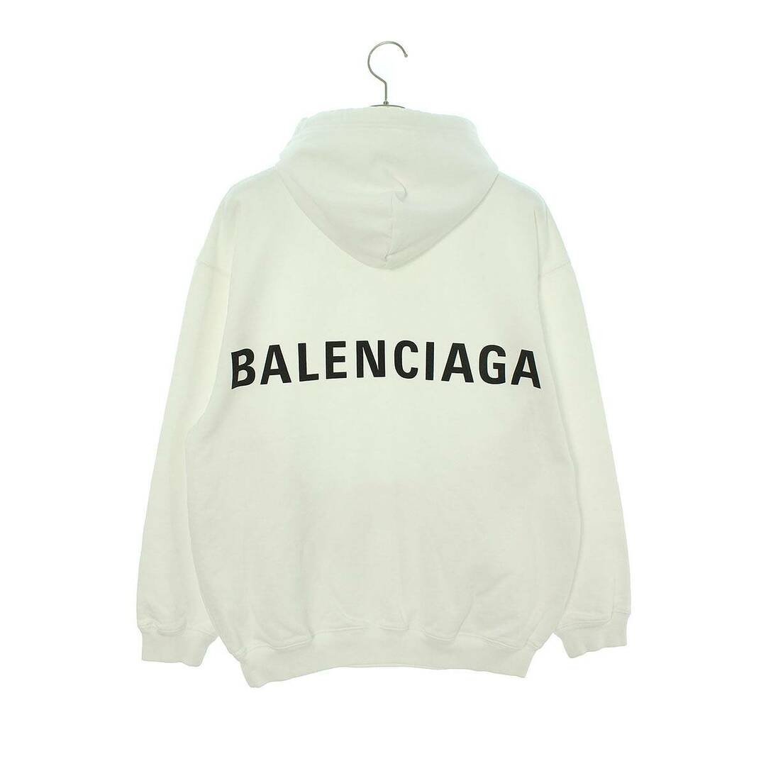 BALENCIAGAバレンシアガ パーカー バックロゴ ブラック 希少 XS着丈69cm